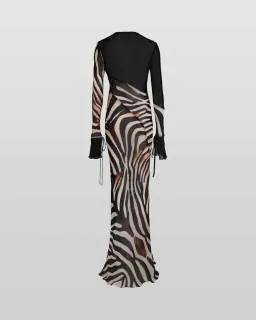 Rat & Boa Sabine Dress Print Size AU 10 for rent on The Volte - image 4