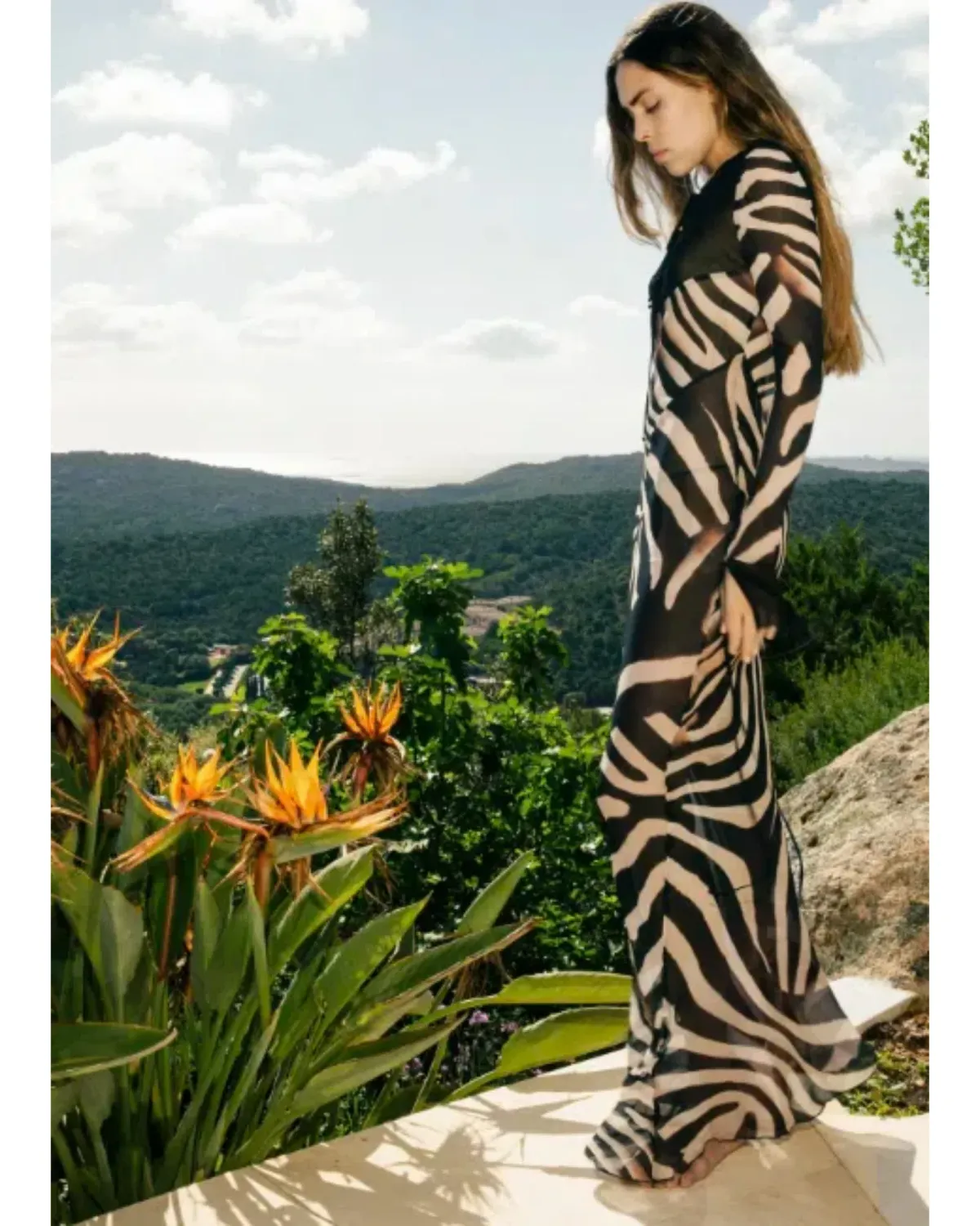 Rat & Boa Sabine Dress Print Size AU 10 - Image 2