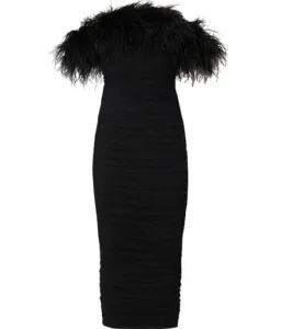 Rachel Gilbert Zion Midi Dress Black Size 4 / AU 14 for rent on The Volte - image 7