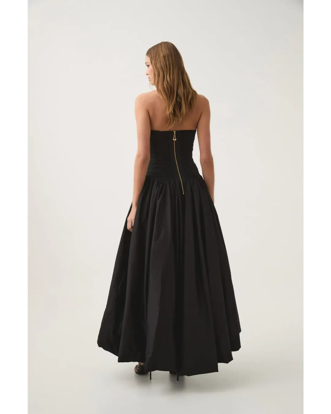 Aje Spatial Maxi Dress In Black Size AU 10 for rent on The Volte - main image