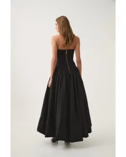 Aje Spatial Maxi Dress In Black Size AU 10 for rent on The Volte - image 4