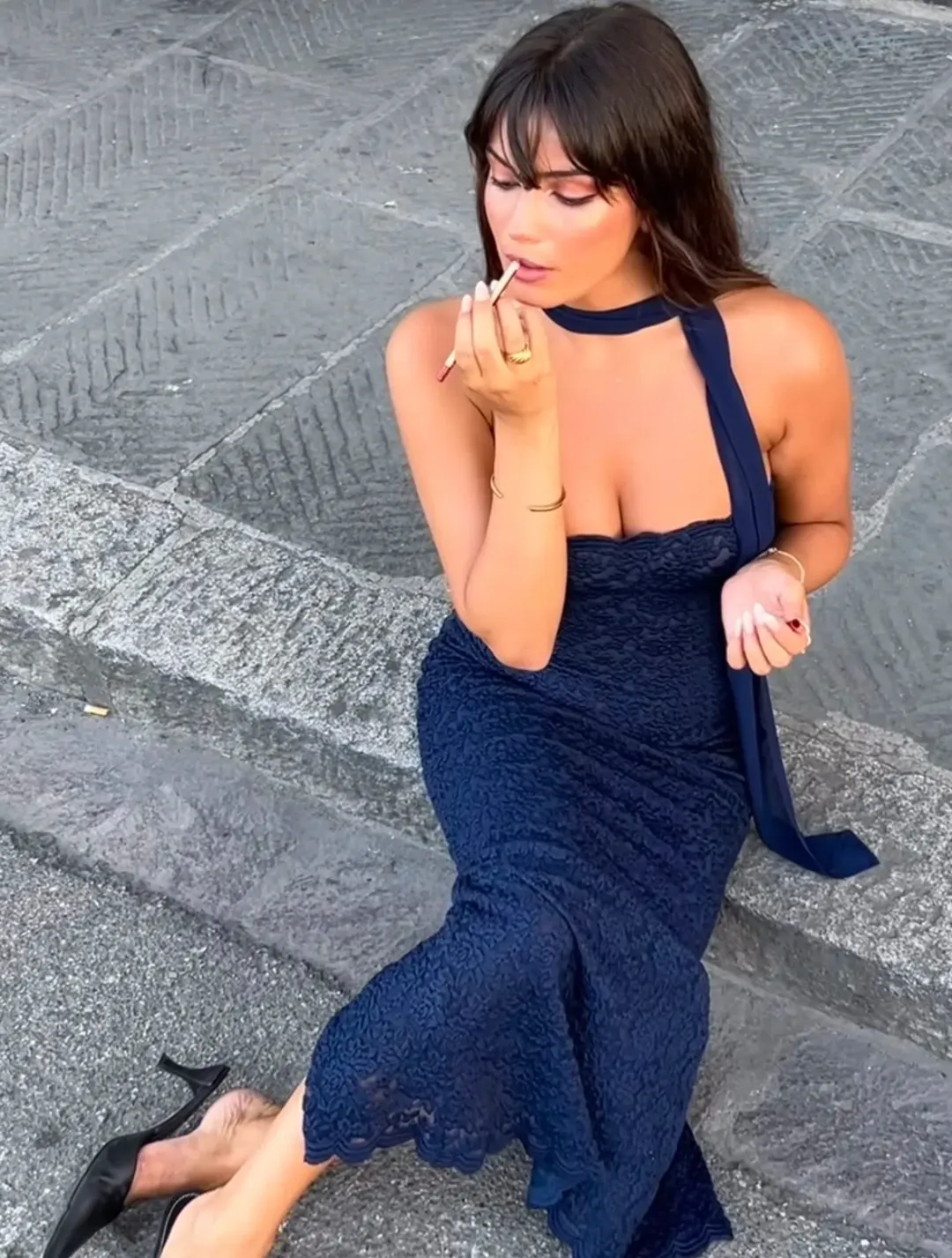 Arcina Ori Meredith Dress Blue Size M / AU 10 for rent on The Volte - main image