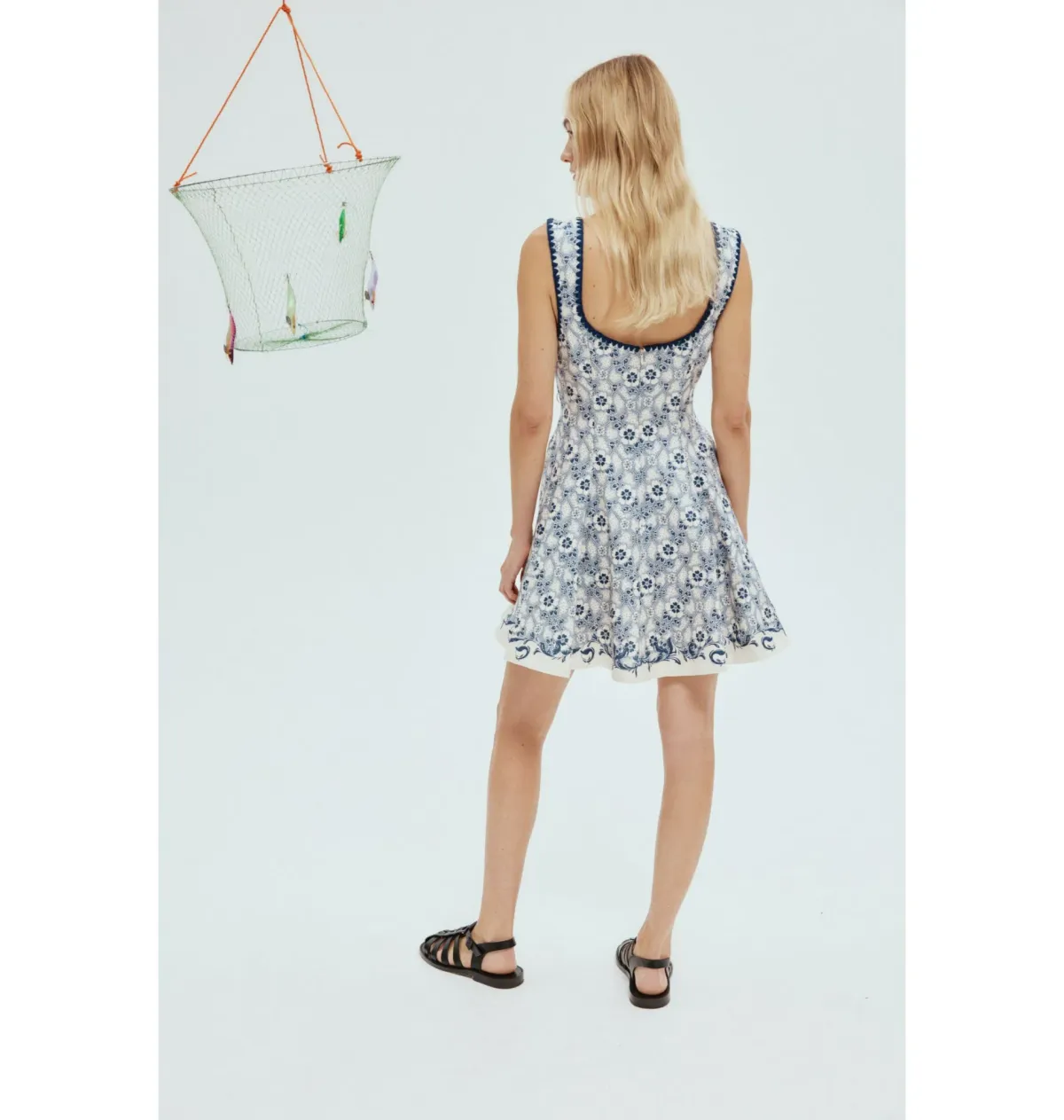 Alemais Airlie Mini Dress Print Size AU 8 - Image 5