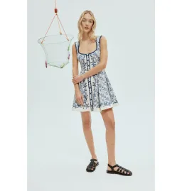 Alemais Airlie Mini Dress Print Size AU 8 for rent on The Volte - image 1