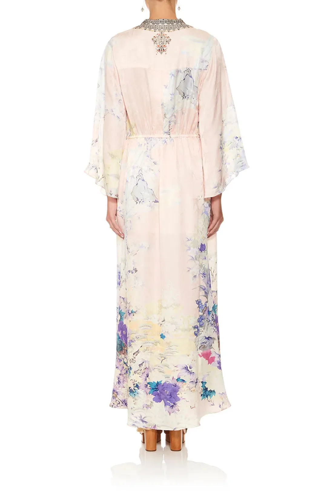 Camilla Drawstring Button Up Dress Harajaku Heiress Size 6 for rent on The Volte - main image