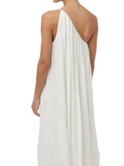Camilla and Marc Castille One Shoulder Maxi Dress in White Size 10 for rent on The Volte - image 5
