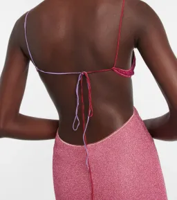 Oséree Cutout Midi Dress Pink Size S / AU 8 for rent on The Volte - image 4