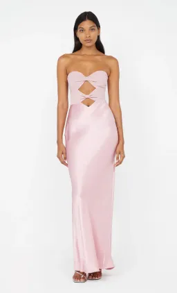 Bec & Bridge Halle Strapless Dress in Dusty Pink Size 6 for rent on The Volte - image 8