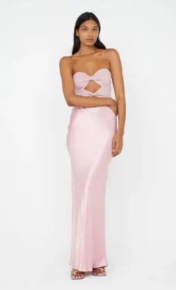 Bec & Bridge Halle Strapless Dress in Dusty Pink Size 6 for rent on The Volte - image 6