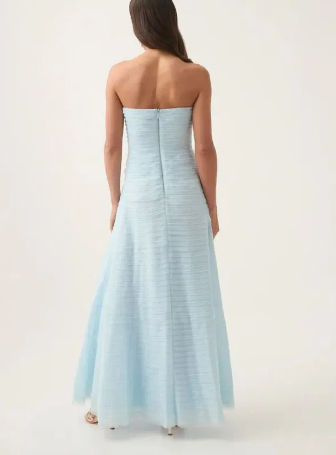 Aje Soundscape Maxi Dress in Blue Size 8 for rent on The Volte - main image