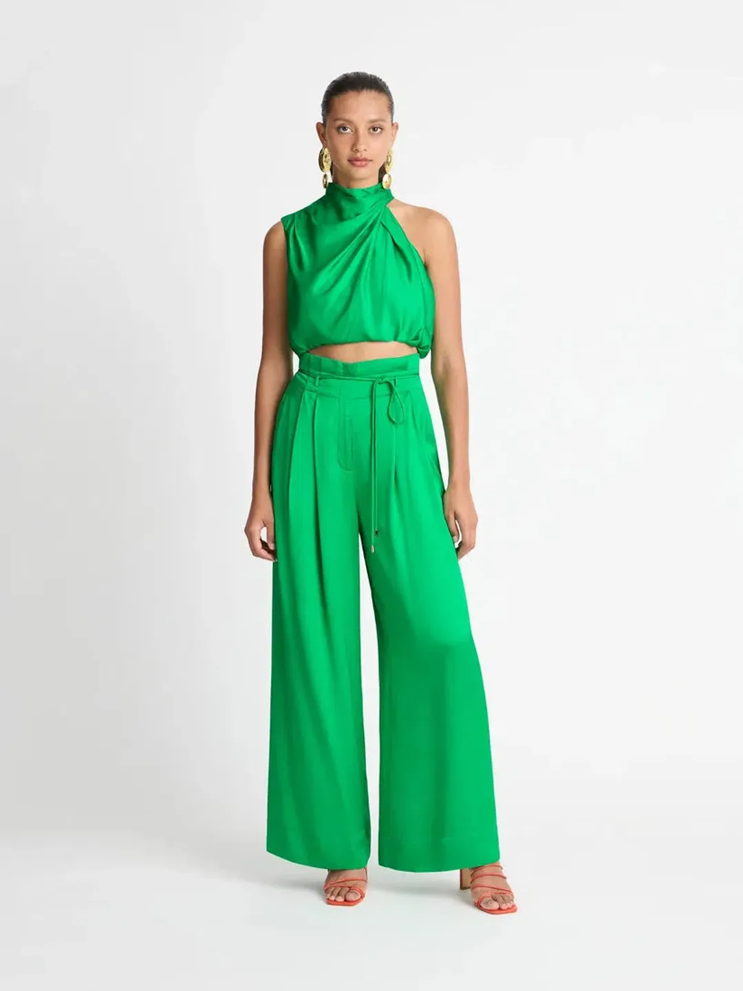 Sheike Gracie Pant & Top Set Green Size 6 for rent on The Volte - main image