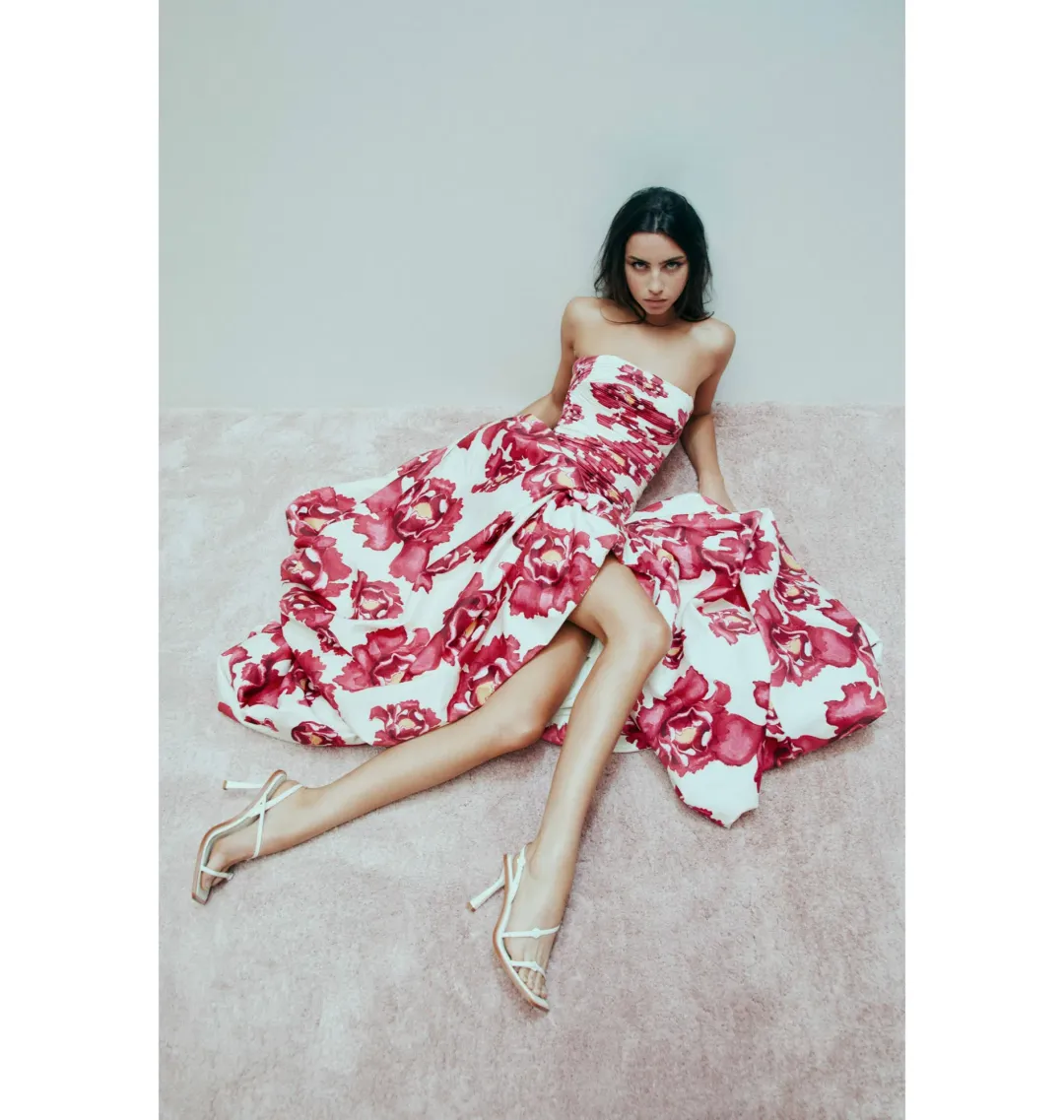 Aje Behold Maxi Dress in Boldly Blooming Size AU 10 for rent on The Volte - main image