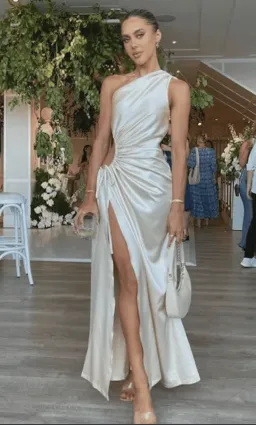 SONYA MODA NOUR MAXI DRESS OCEAN PEARL SIZE 8 for rent on The Volte - image 1