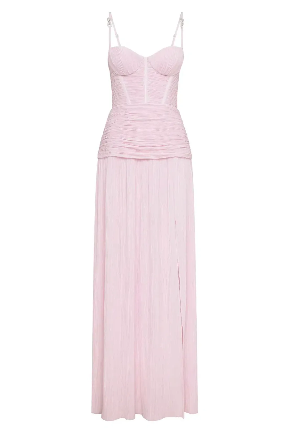 Manning Cartell Double Time Pleat Dress Hydrangea Pink Size 12 for rent on The Volte - main image
