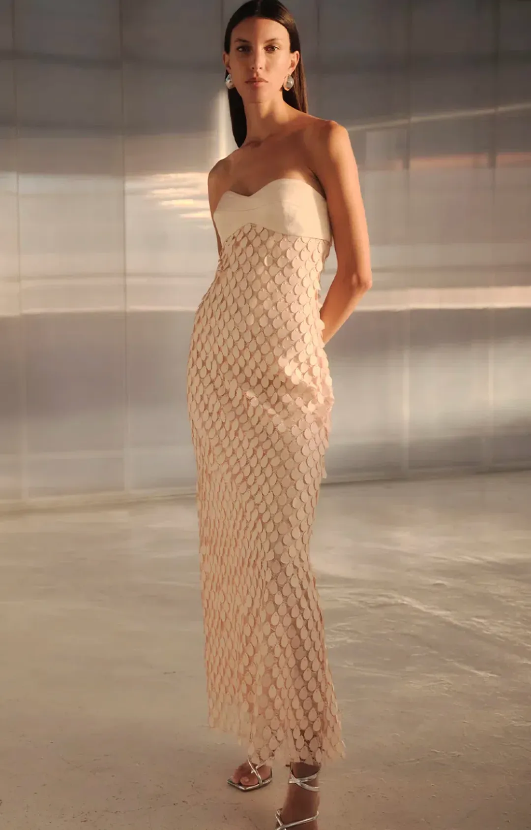 Manning Cartell Supreme Extreme Balconette Dress Rosewater Size 8 for rent on The Volte - main image