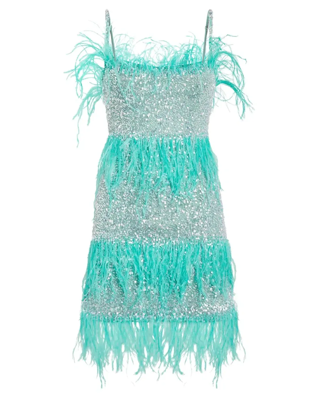 Rachel Gilbert Frenchy Mini Dress Blue Size 10 for rent on The Volte - main image