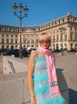 Rachel Gilbert Frenchy Mini Dress Blue Size 10 for rent on The Volte - image 9