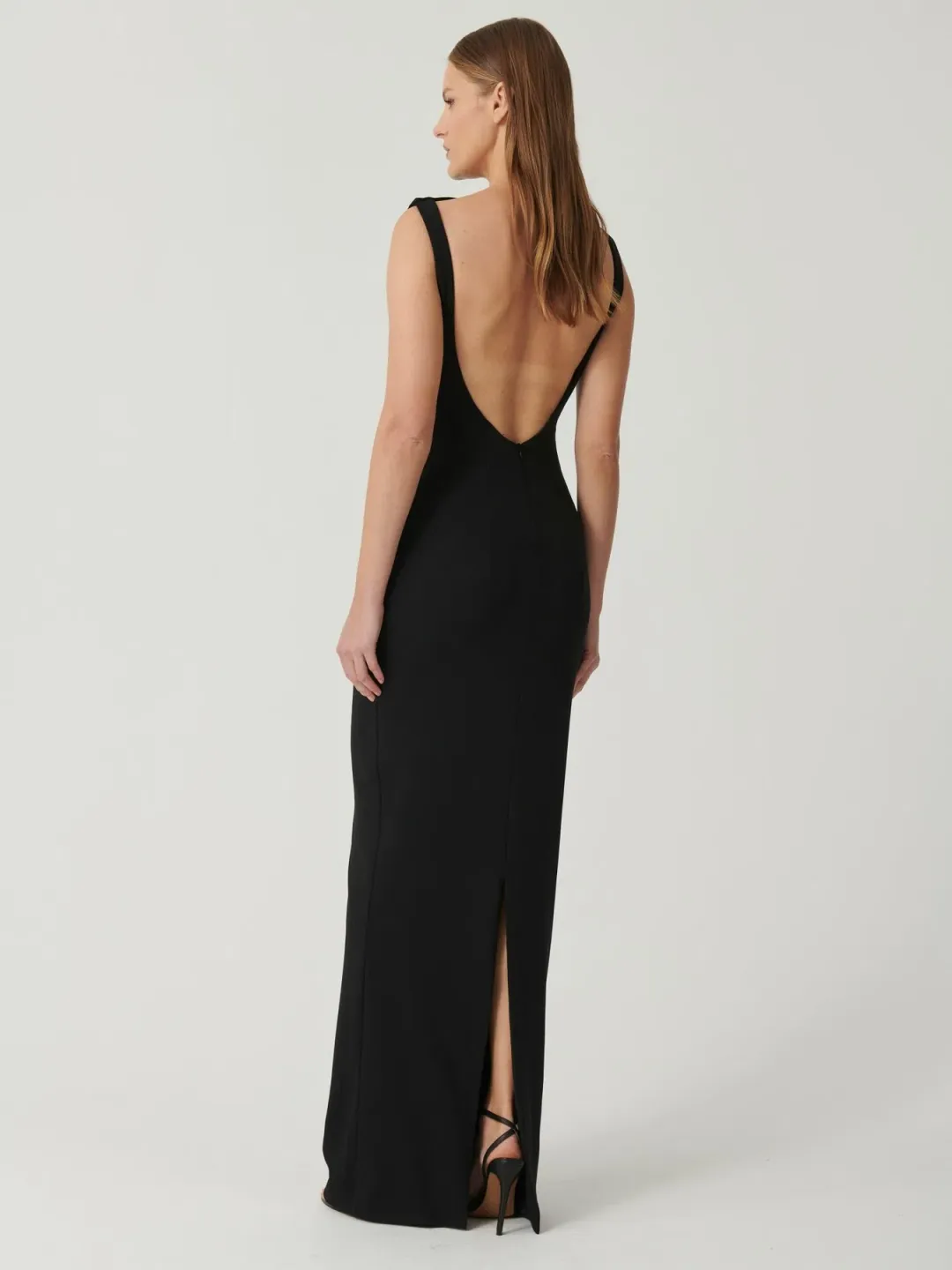 Effie Kats Verona Gown Black Size 12 for rent on The Volte - main image