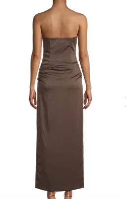 Bec & Bridge Jones Strapless Maxi Dress Cocoa Size 6 for rent on The Volte - image 6