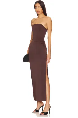 Bec & Bridge Jones Strapless Maxi Dress Cocoa Size 6 for rent on The Volte - image 2