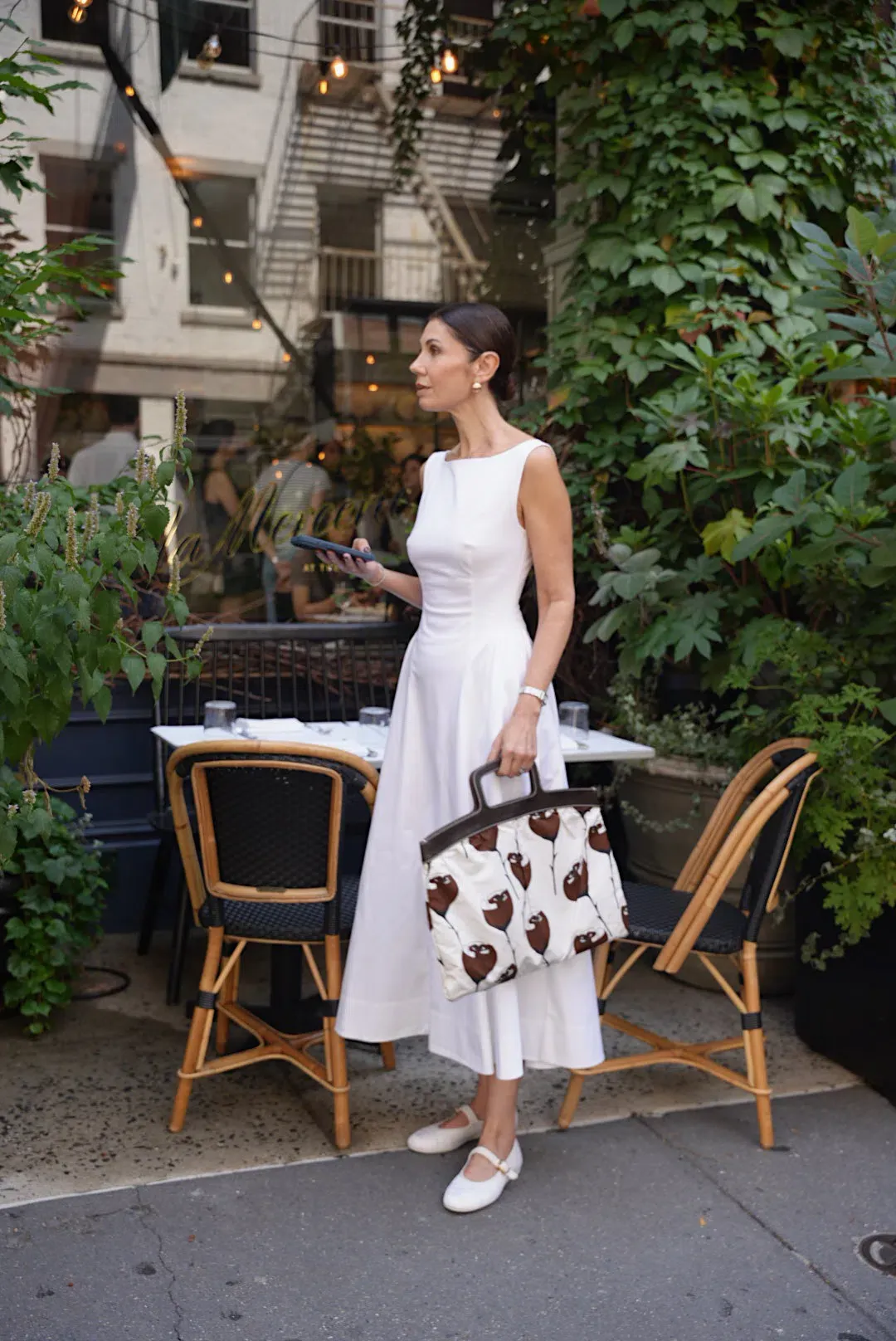 Helsa Stretch Cotton Sateen Midi Dress Size XXS/Au 6 for rent on The Volte - main image