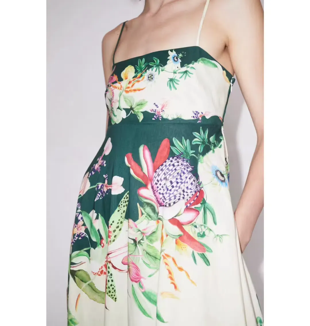 Alemais Aggie Sundress Floral Size 8 for rent on The Volte - main image