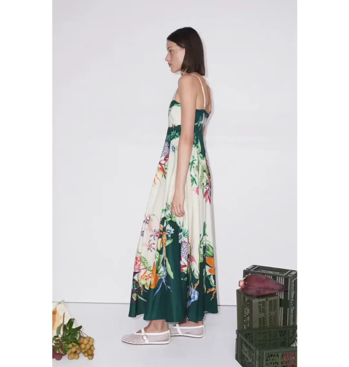 Alemais Aggie Sundress Floral Size 8 - Image 4