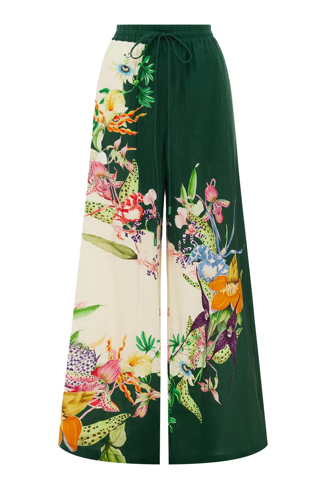 Alemais Aggie Shirt and Pant Set Floral Size 8 for rent on The Volte - main image