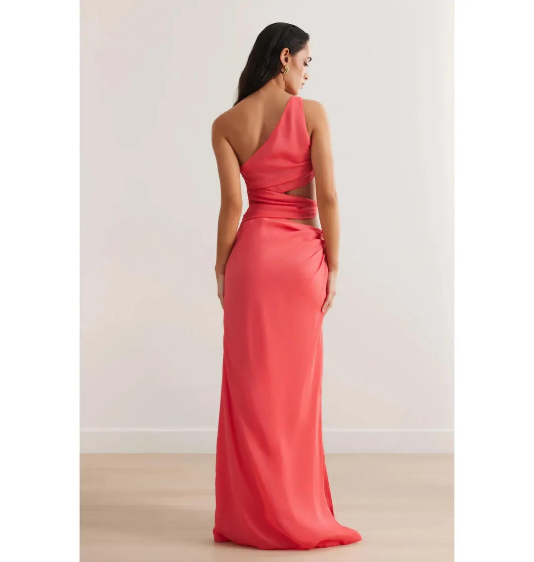 Lexi Aurea Dress Flamingo Size AU 6 for rent on The Volte - main image