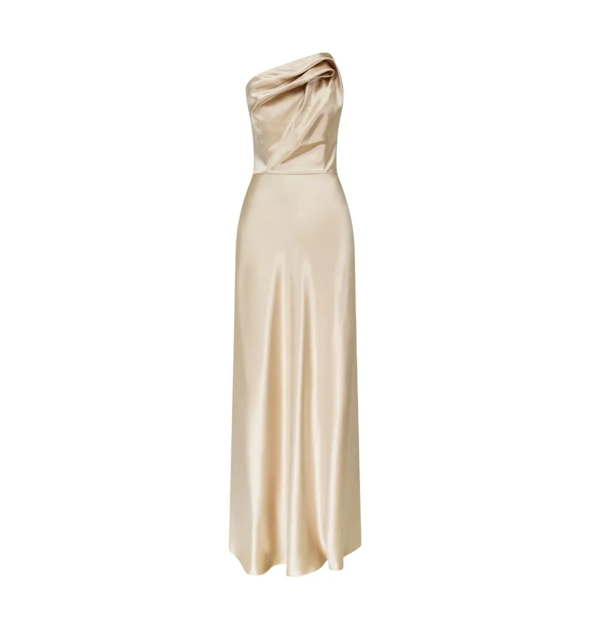 Manning Cartell Show Me Love Strapless Gown Champagne Size AU 10 - Image 5