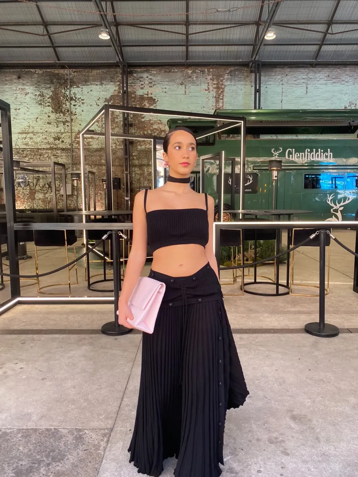 Christopher Esber Deconstruct Multi Panel Knit Dress Black Size 8 - Image 6