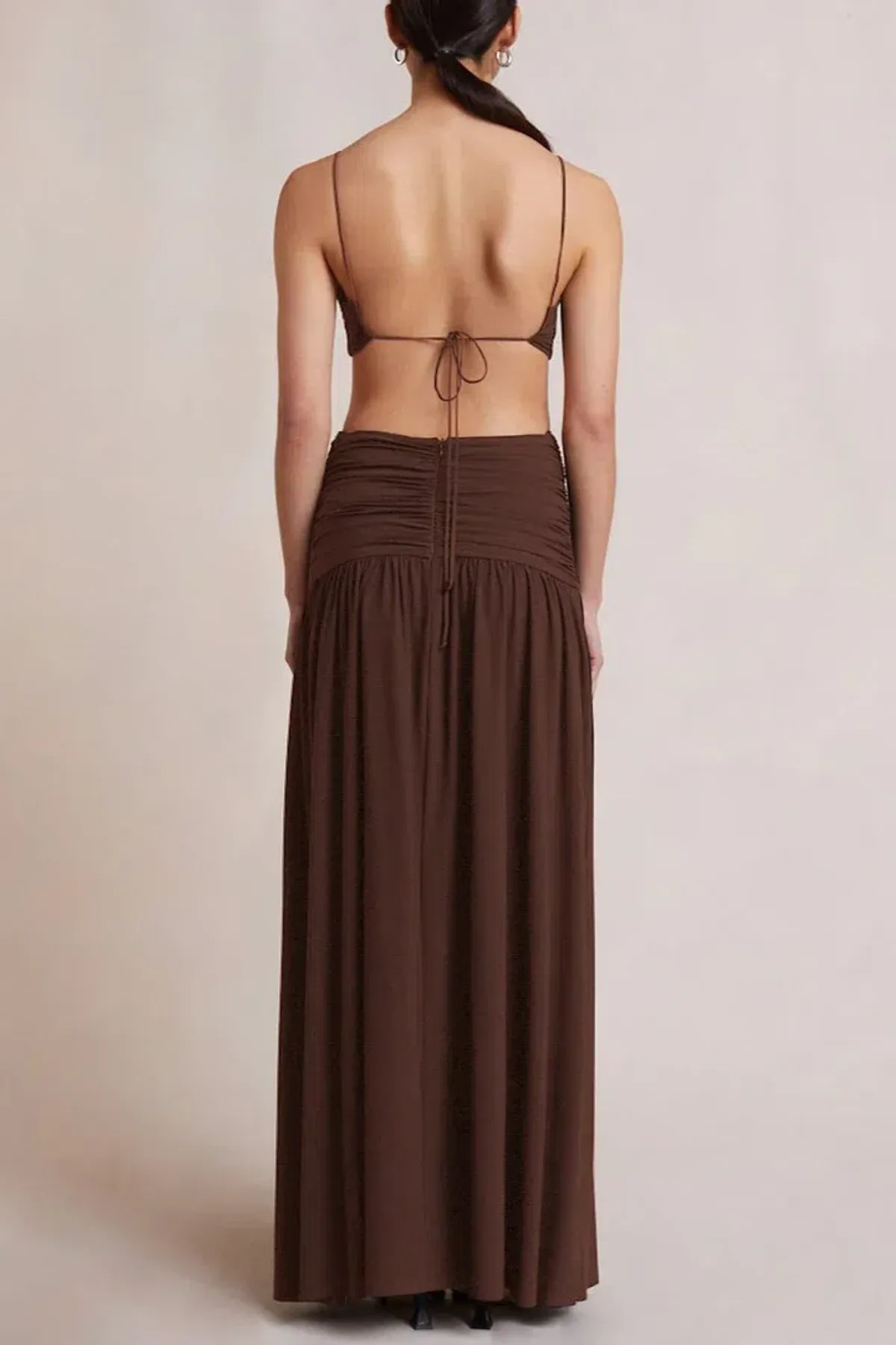 Bec & Bridge Minx Midi Dress Copper Size 10 - Image 2