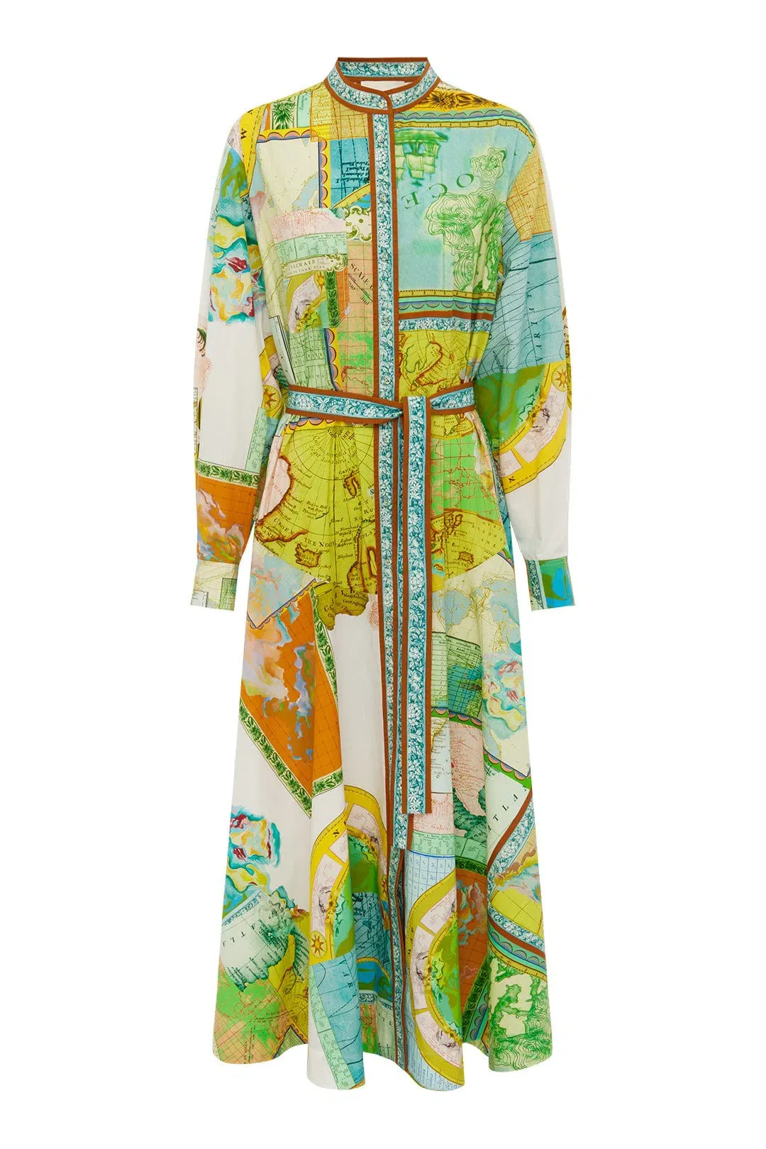 Alemais Atlas Shirtdress Print Size AU 16 for rent on The Volte - main image