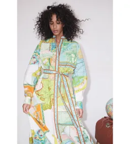 Alemais Atlas Shirtdress Print Size AU 16 for rent on The Volte - image 2