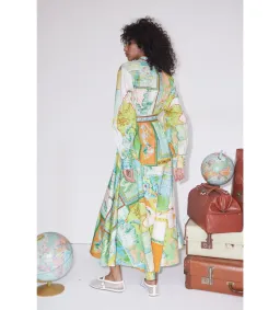 Alemais Atlas Shirtdress Print Size AU 16 for rent on The Volte - image 3