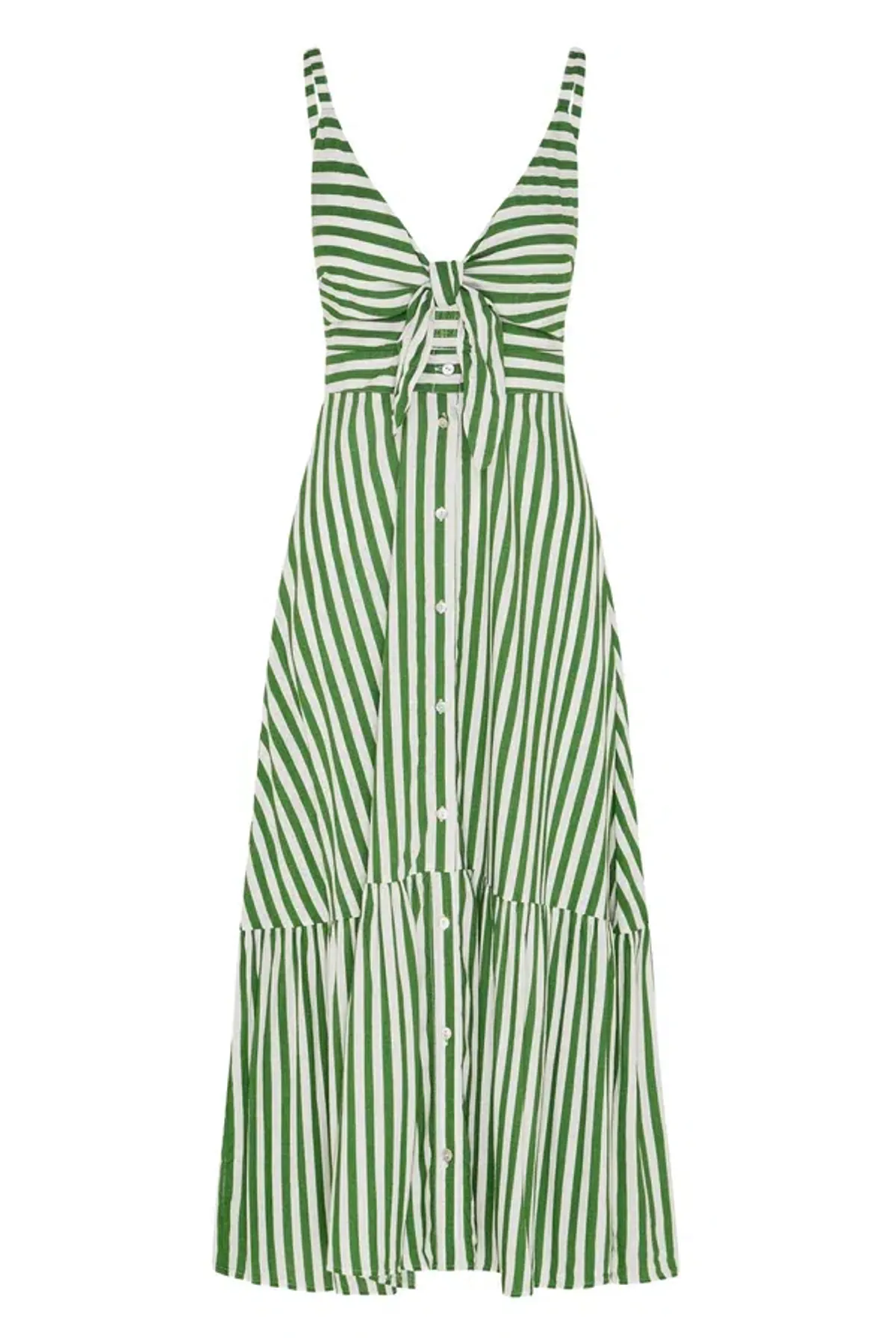 Mister Zimi Summer Hazel Midi Dress Seagrass 10 - Image 1