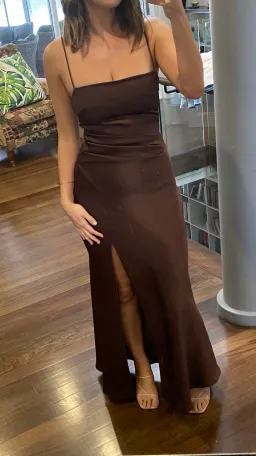 Bec & Bridge Nadia Maxi Dress Brown Size 8 for rent on The Volte - image 5