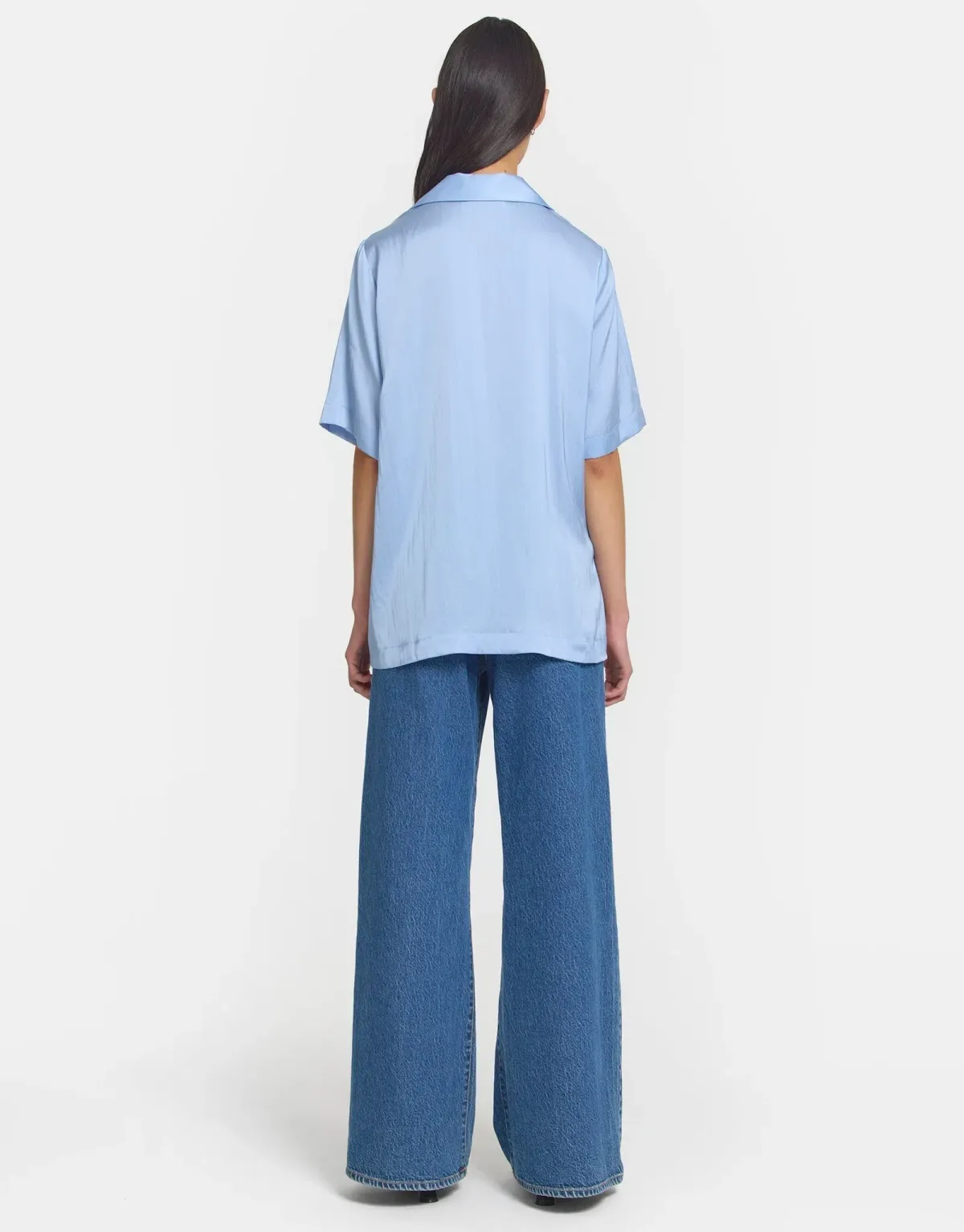 Viktoria And Woods Applause Shirt And Pilot Pant Set Hydrogen/Light Blue Size 4 / AU 14 - Image 3