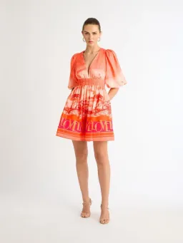 Sheike Love Boat Mini Dress Print Size AU 6 for rent on The Volte - image 1