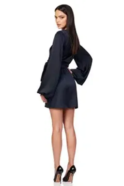 Nookie Stella Satin Mini Size Small Black for rent on The Volte - image 2