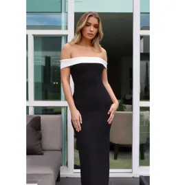 Bianca & Bridgett Leni Maxi Dress Black Size AU 14 for rent on The Volte - image 7