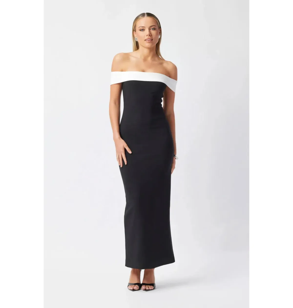 Bianca & Bridgett Leni Maxi Dress Black Size AU 14 - Image 1