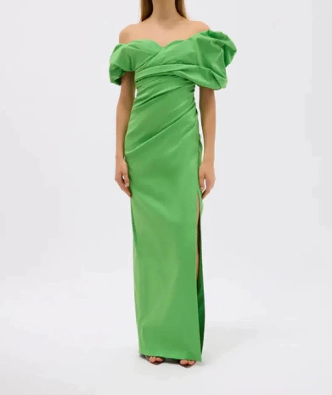 Rachel Gilbert Gia Gown Green Size 3 / AU 12 for rent on The Volte - main image