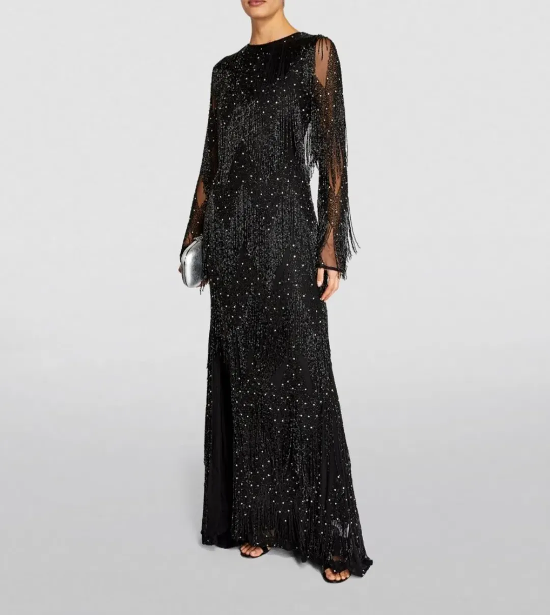 Rachel Gilbert Arlie Gown Black Size 3 / AU 12 for rent on The Volte - main image