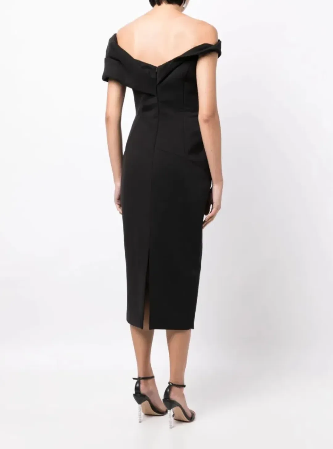 Rachel Gilbert Matteo Dress Black Size 6 / AU 18 for rent on The Volte - main image