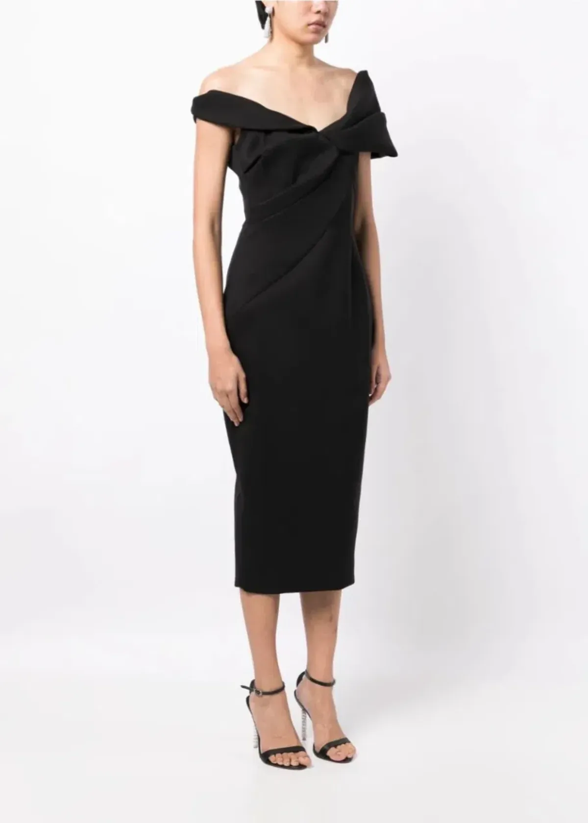 Rachel Gilbert Matteo Dress Black Size 6 / AU 18 - Image 2