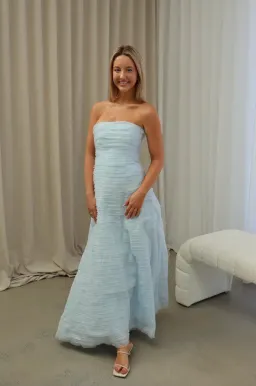 AJE Soundscape Maxi Dress Sea Breeze Size 10 for rent on The Volte - image 2