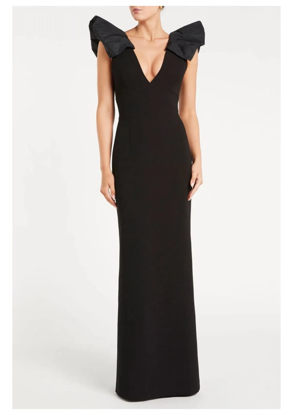 Rebecca Vallance Katie Gown in Black Size 10 - Image 1