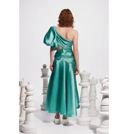 Alemais Regent Gown Jade Green Size AU 16 for rent on The Volte - image 3