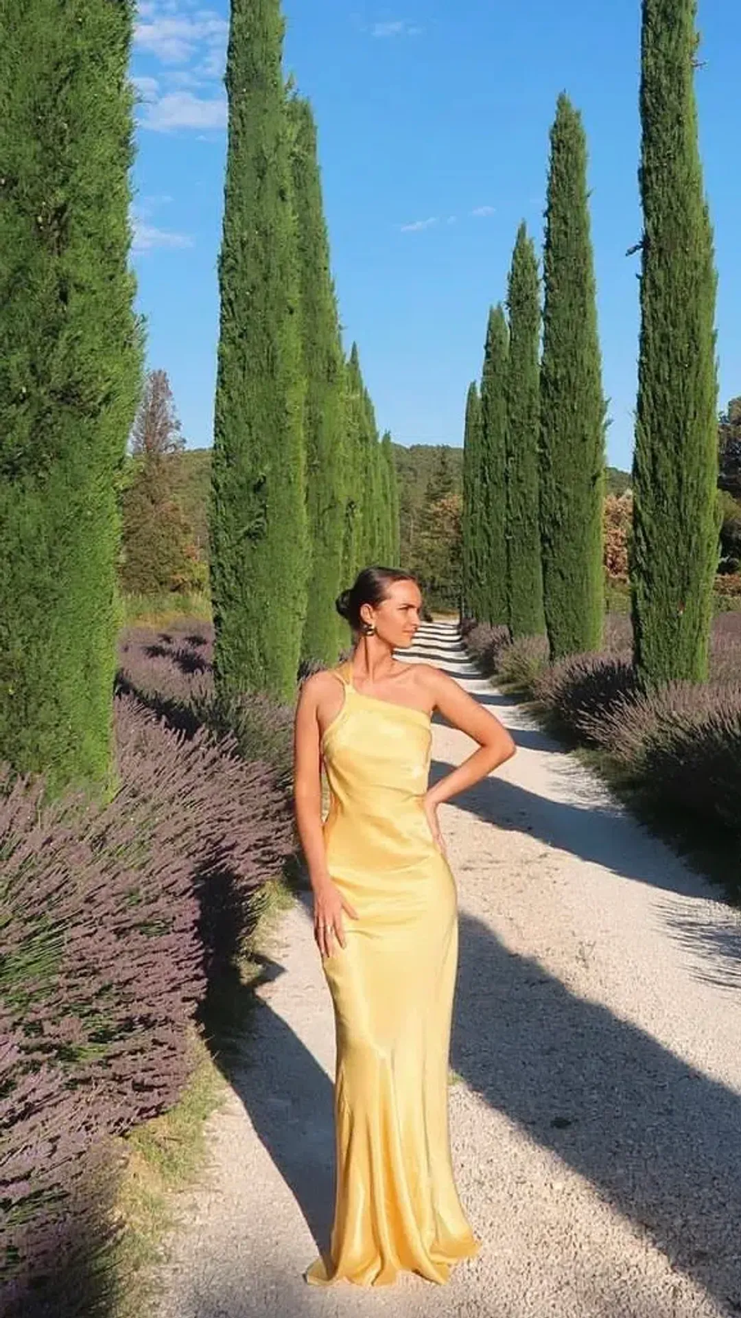 Arcina Ori Monique Dress Yellow Size 8 for rent on The Volte - main image